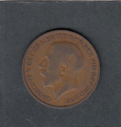 Beschrijving: 1 Penny  GEORGIUS V